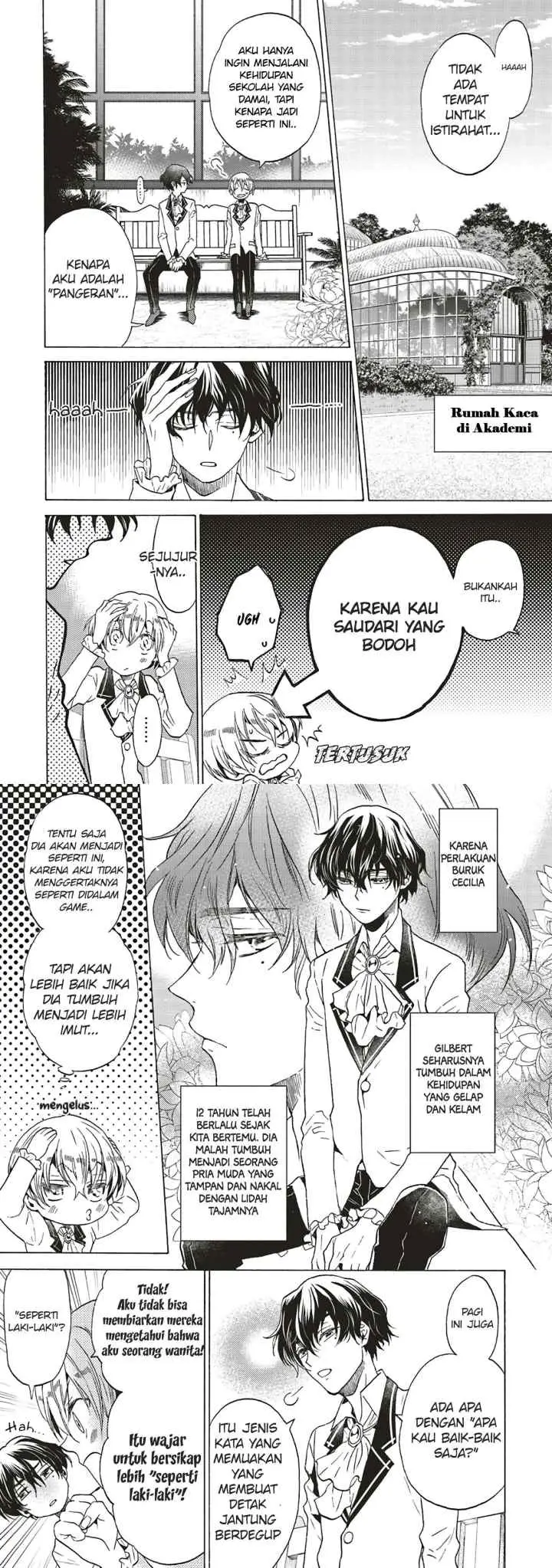 The Villainess, Cecilia Sylvie, Doesn't Want to Die so She Decided to Crossdress chapter 1.1 halaman 8