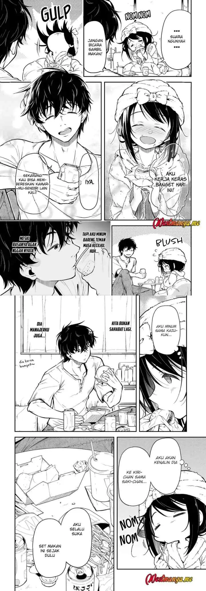Kokuminteki Idol ni natta Osananajimi ga, Boro Apartment ni Sunderu Ore no Tonari ni Hikkoshite Kita Ken chapter 8 halaman 4