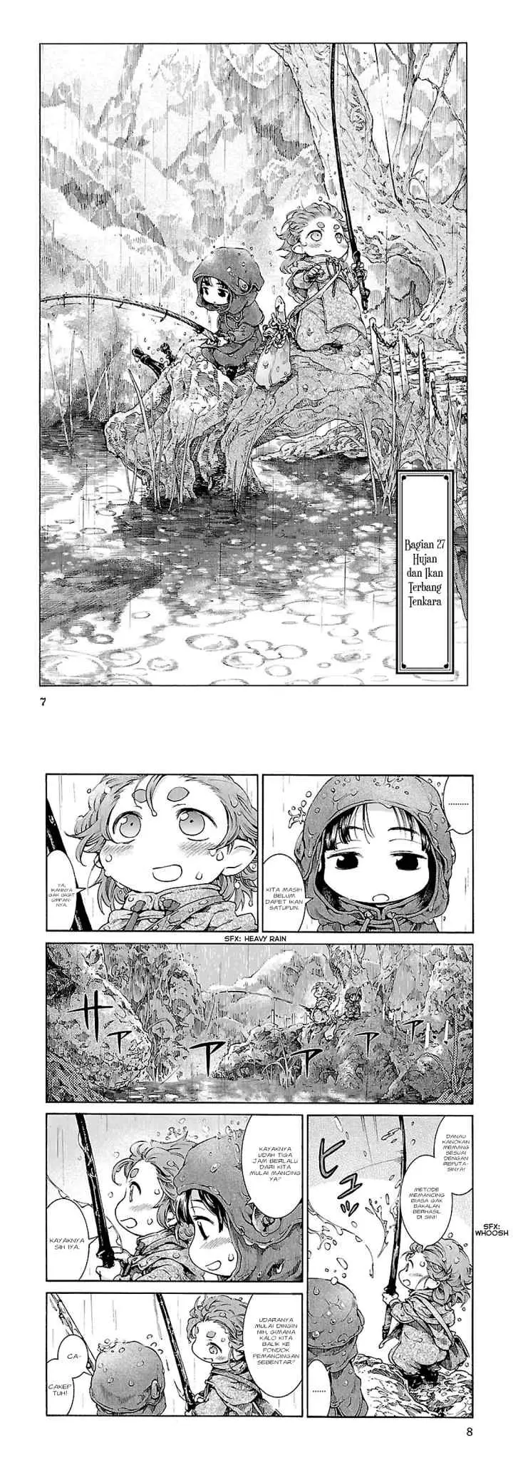 Hakumei to Mikochi chapter 27 halaman 4