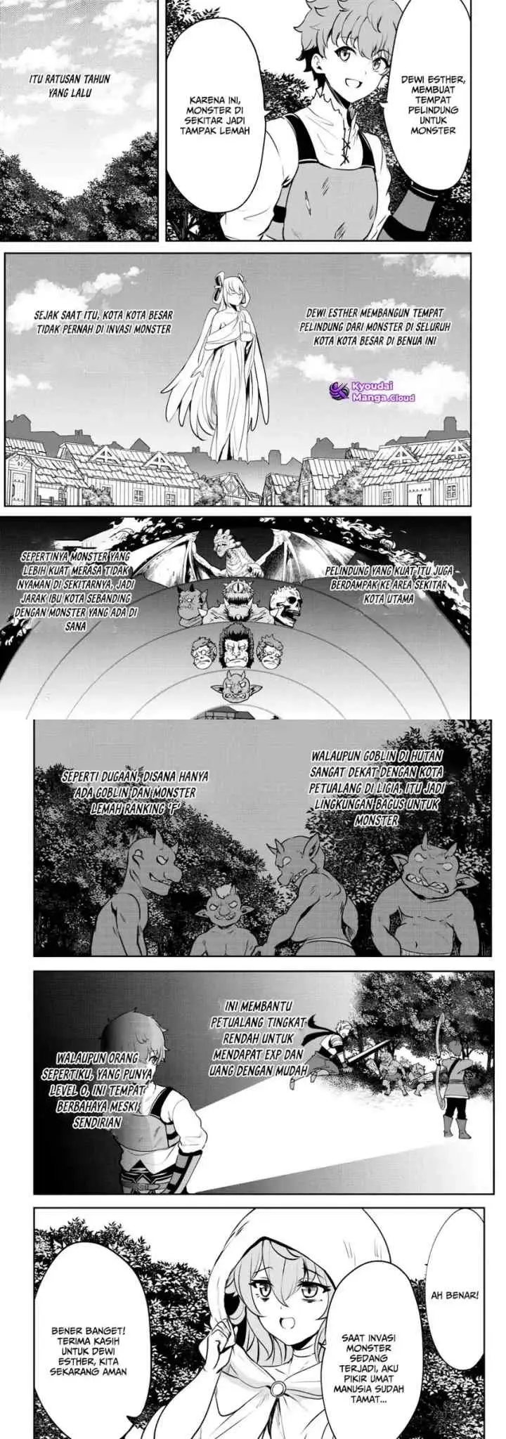 Dore dake Doryoku Shite mo Mannen Level 0 no Ore wa Tsuihou Sareta chapter 4 halaman 9