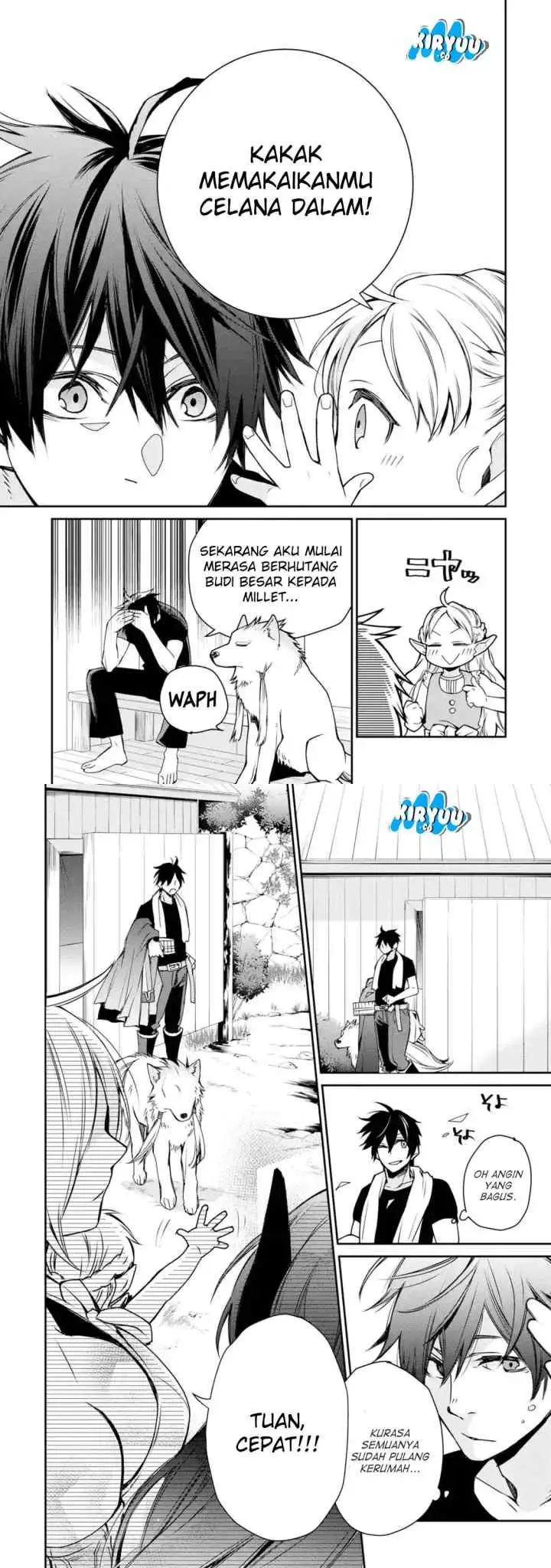 Saikyou no Madoshi. Hisa ni Ya wo Ukete Shimatta no de Inaka no Eihei ni Naru chapter 5 halaman 8