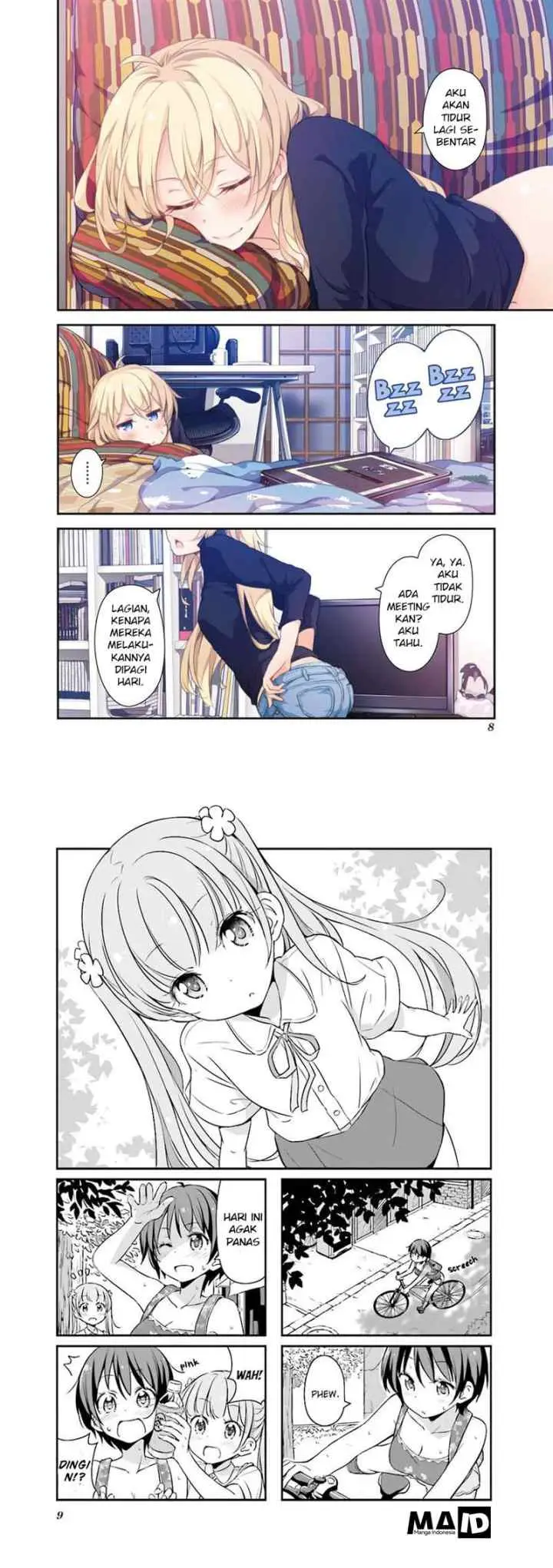 New Game! chapter 13 halaman 7