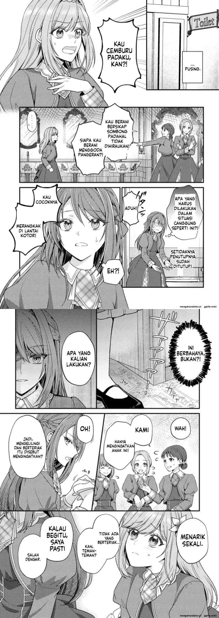 Heroine ga Kuru Mae ni Ninshin shimashita ~Tsunda Hazu no Akuyaku Reijou desuga, Douyara Chigau youdesu~ chapter 2 halaman 15