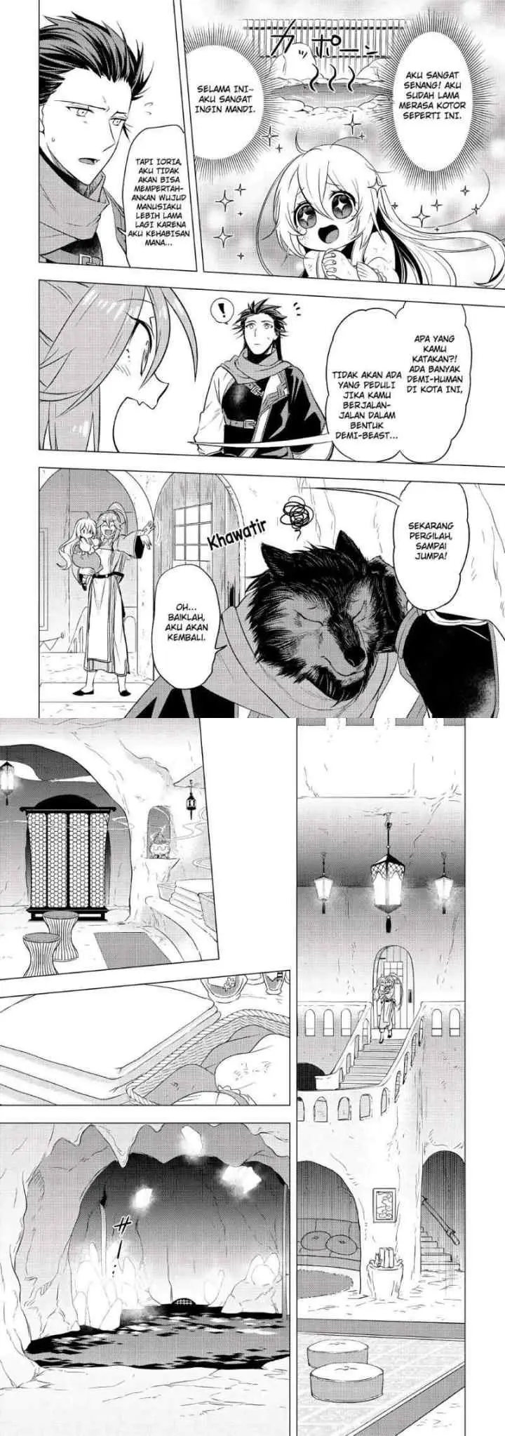 Tensei-saki wa Moumoku Youjo deshita: Zense no Kioku to Mahou wo Tayori ni Ikinobimasu chapter 6 halaman 4