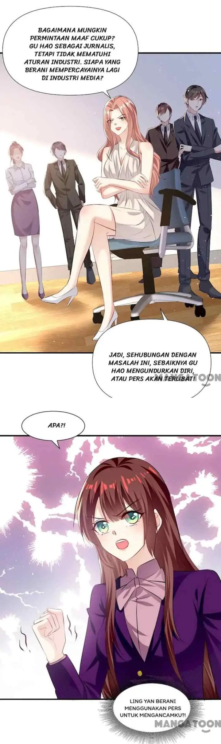 Cool Genius Kids-President's Pampered Wife Is Too Heroic chapter 217 halaman 12