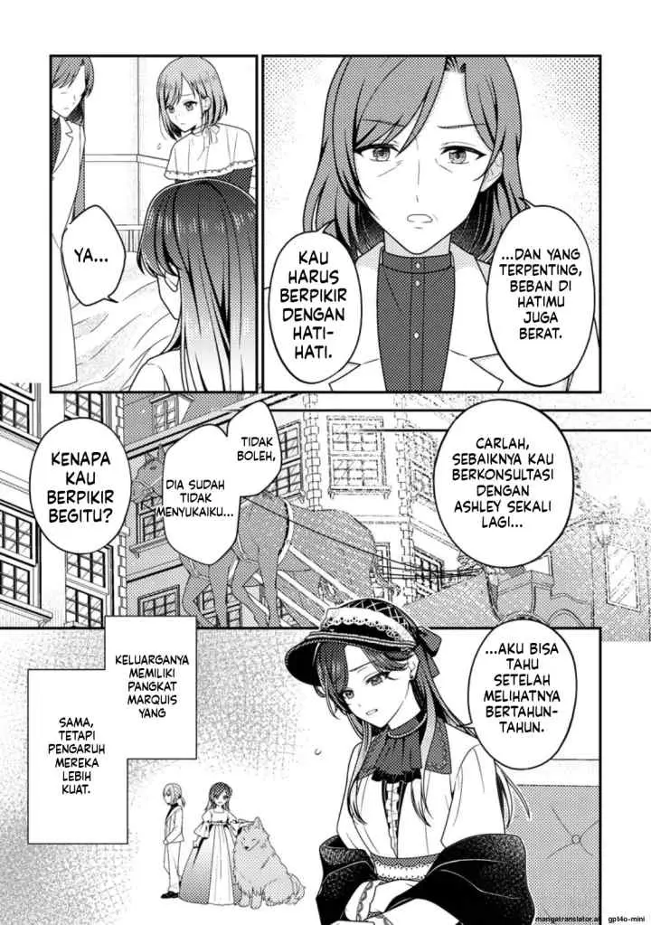 Heroine ga Kuru Mae ni Ninshin shimashita ~Tsunda Hazu no Akuyaku Reijou desuga, Douyara Chigau youdesu~ chapter 11.1 halaman 8
