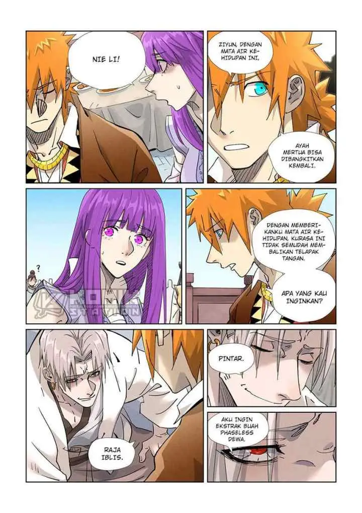 Tales of Demons and Gods chapter 447.5 halaman 9