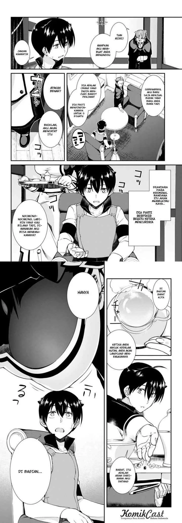 Isekai Meikyuu de Harem wo chapter 3.2 halaman 12