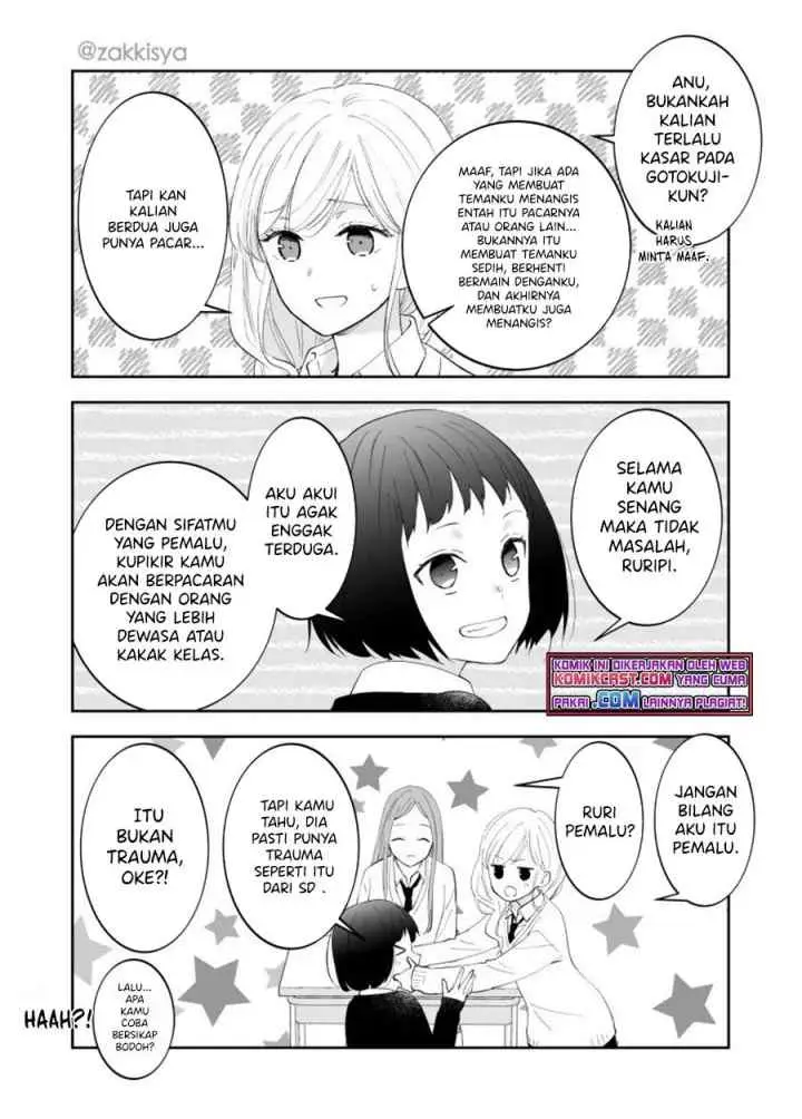 The World Will Be Destroyed Tomorrow, so I Want to Rub Your Boobs chapter 8 halaman 4