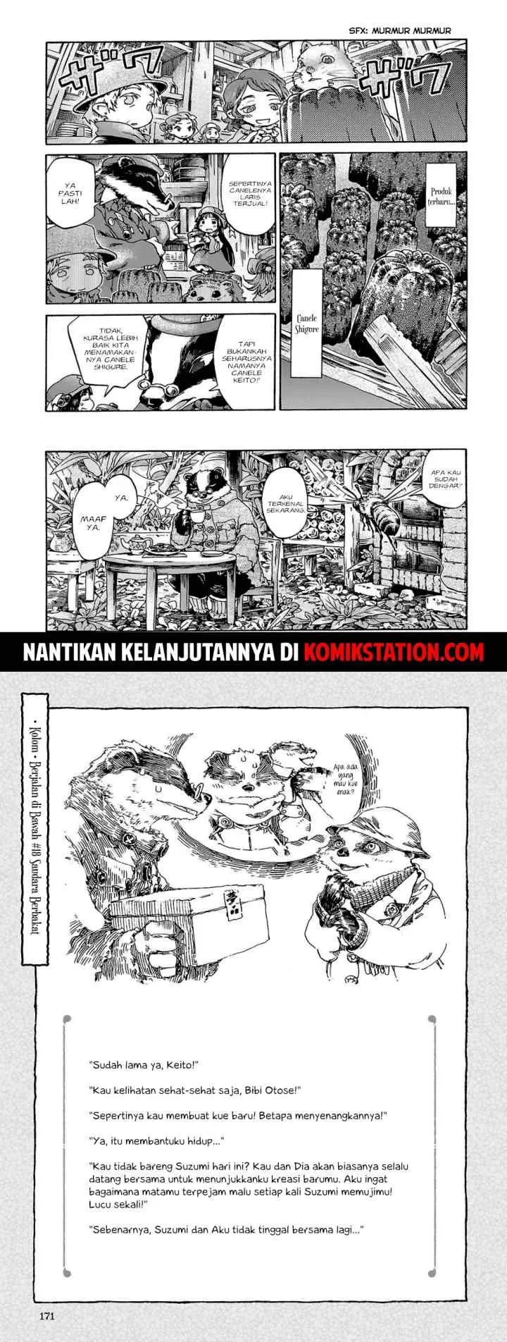 Hakumei to Mikochi chapter 18 halaman 11