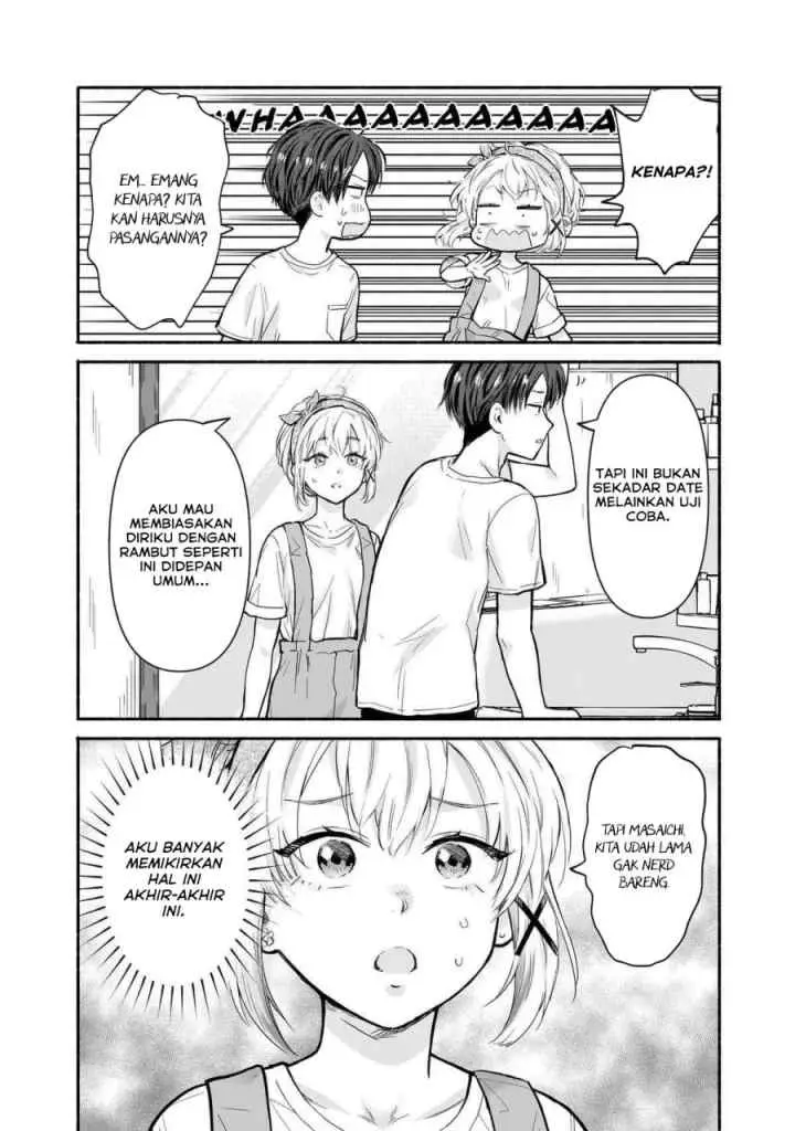 Nee, Mou Isso Tsukiacchau? Osananajimi no Bishoujo ni Tanomarete, Camo Kareshi Hajimemashita chapter 18 halaman 7