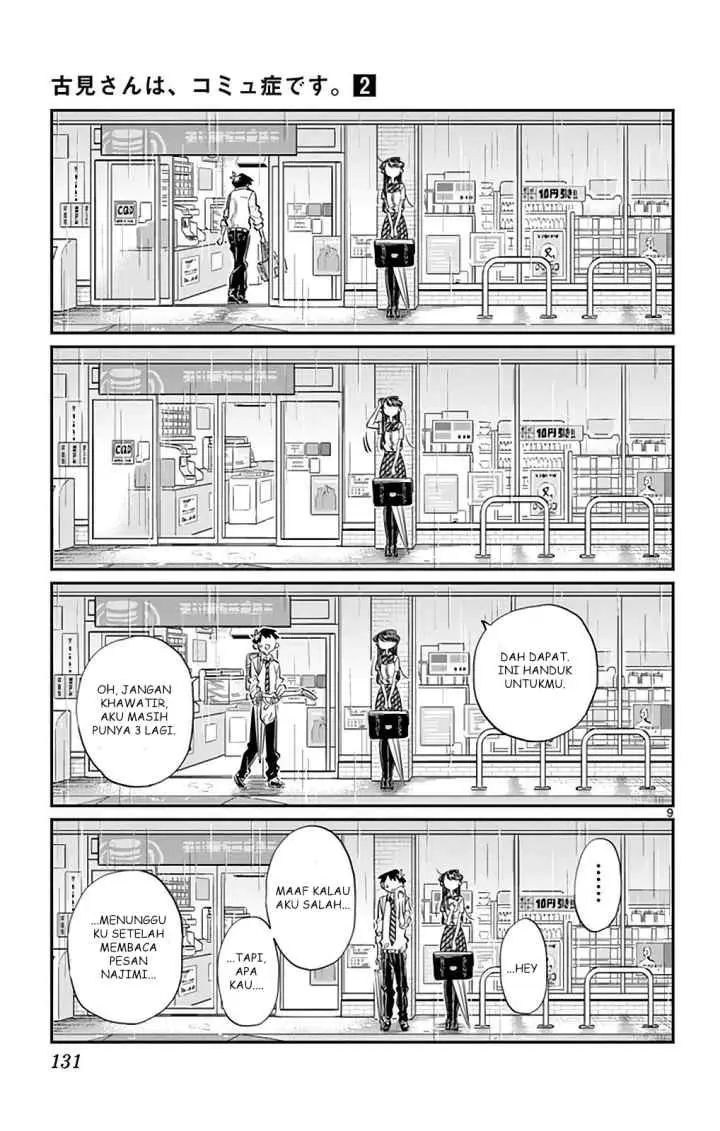 Komi-san wa Komyushou Desu chapter 30 halaman 9