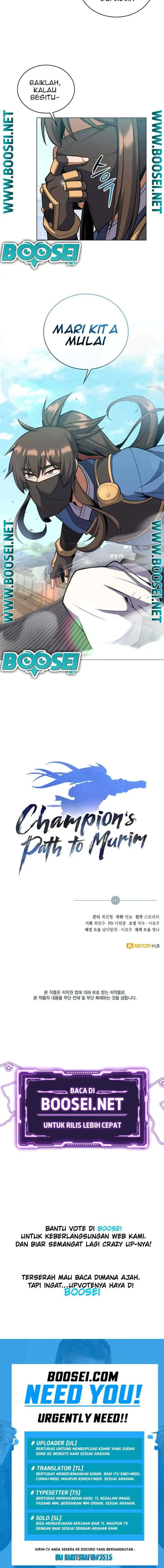 Champion's Path to Murim chapter 23 halaman 16