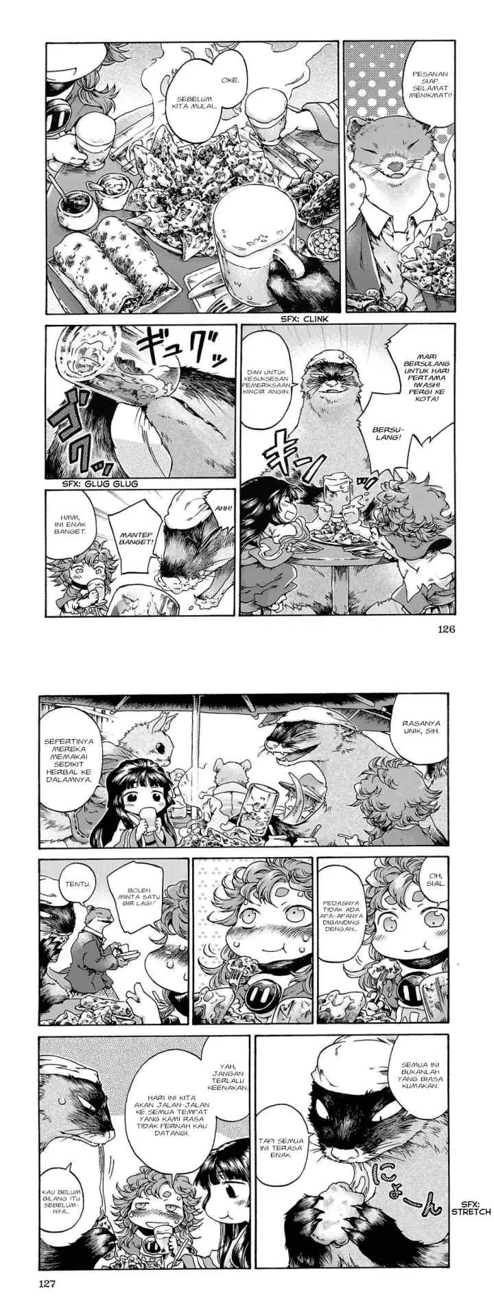 Hakumei to Mikochi chapter 17 halaman 6