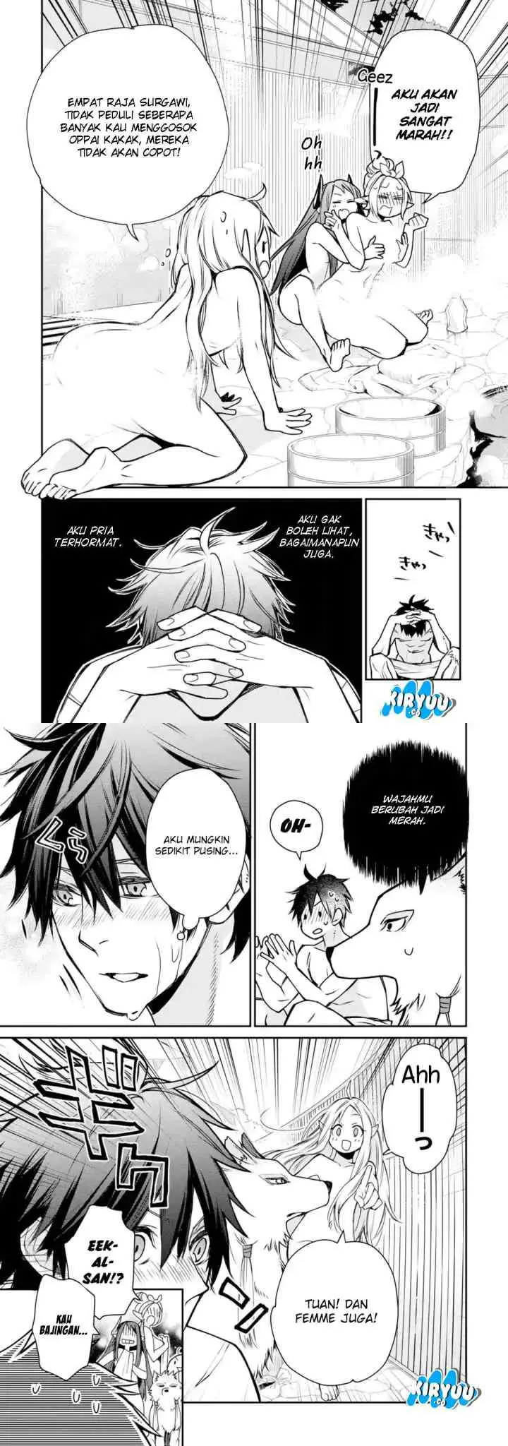 Saikyou no Madoshi. Hisa ni Ya wo Ukete Shimatta no de Inaka no Eihei ni Naru chapter 5 halaman 5
