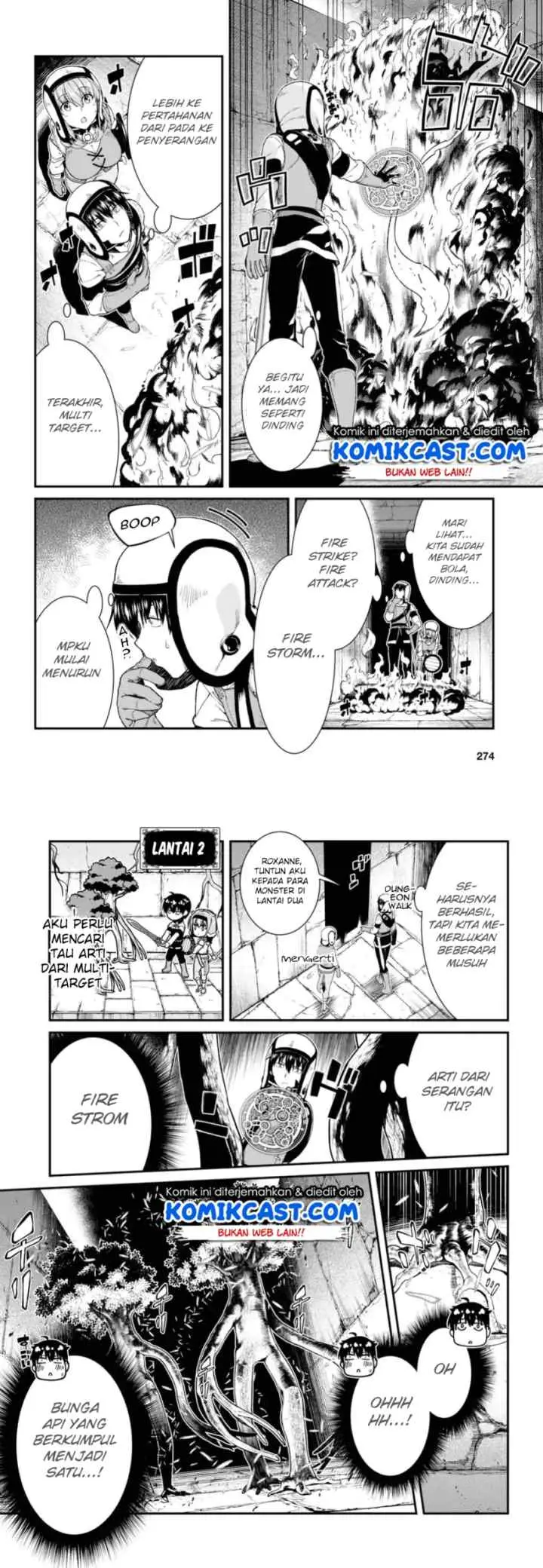 Isekai Meikyuu de Harem wo chapter 21 halaman 15