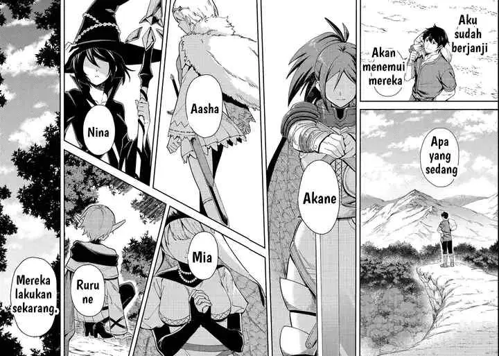 Hirotta Dorei-tachi ga Tabi datte Haya Juunen, Naze ka Ore ga Densetsu ni Natteita chapter 1 halaman 19