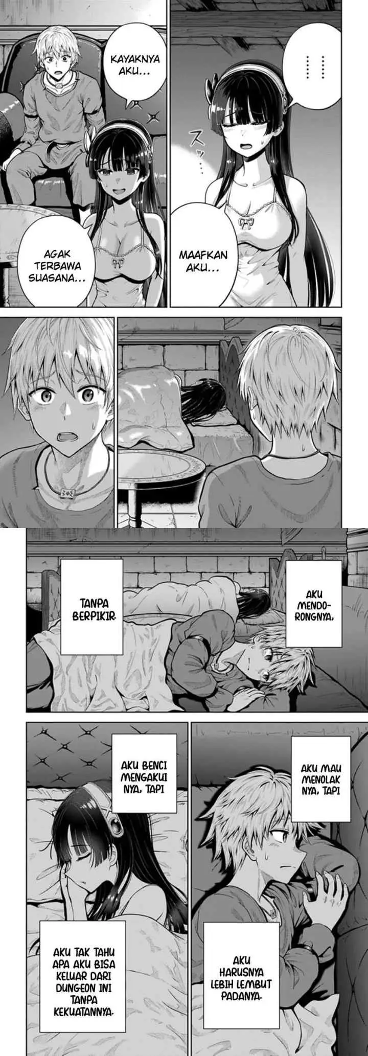 Dungeon ni Hisomu Yandere na Kanojo ni Ore wa Nando mo Korosareru chapter 5 halaman 18