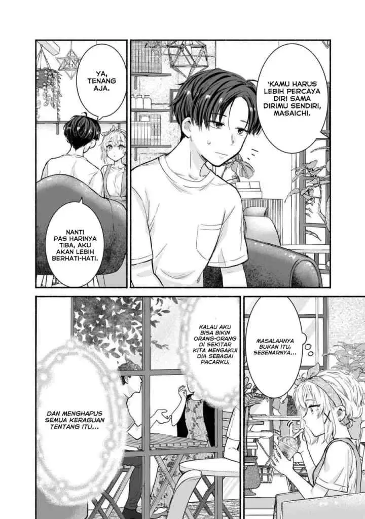 Nee, Mou Isso Tsukiacchau? Osananajimi no Bishoujo ni Tanomarete, Camo Kareshi Hajimemashita chapter 18 halaman 17