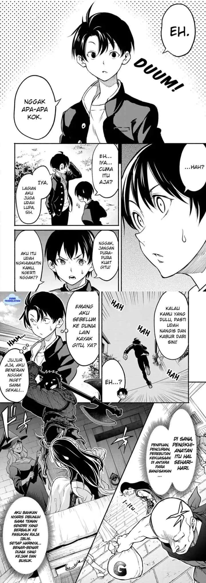 Isekai kara Kikan Shitara Chikyuu mo Kanari Fantajii Deshita. Ato, Makeheroin-domo Kocchi Minna chapter 3 halaman 10