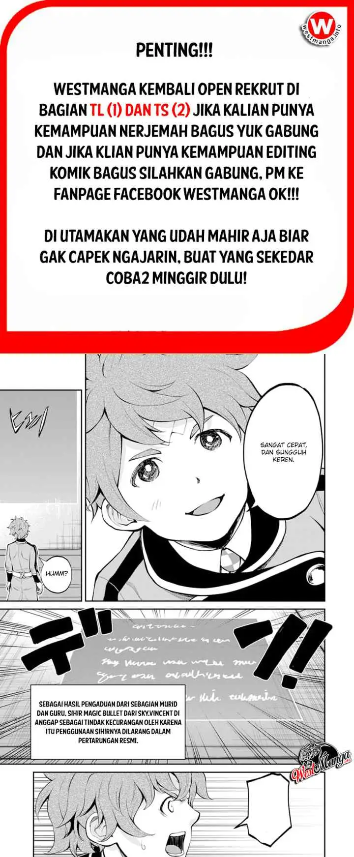Saisoku Musou No B-Kyuu Mahou Tsukai: Ippatsu Utareru Mae Ni Senpatsu Uchikaesu! chapter 9 halaman 8