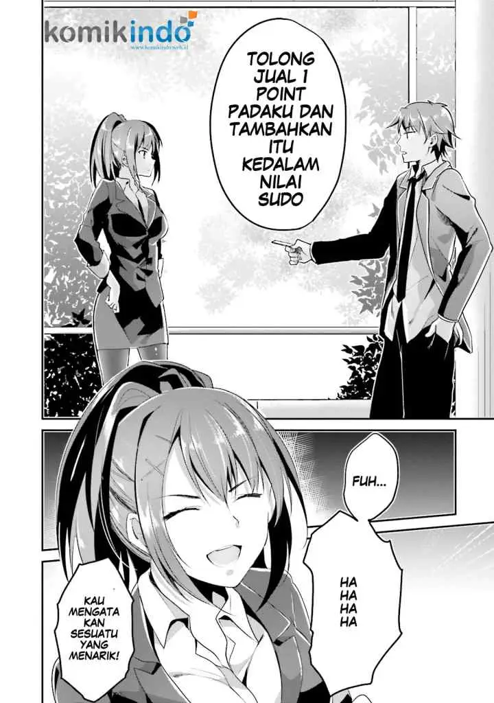 Youkoso Jitsuryoku Shijou Shugi no Kyoushitsu e chapter 8 halaman 10