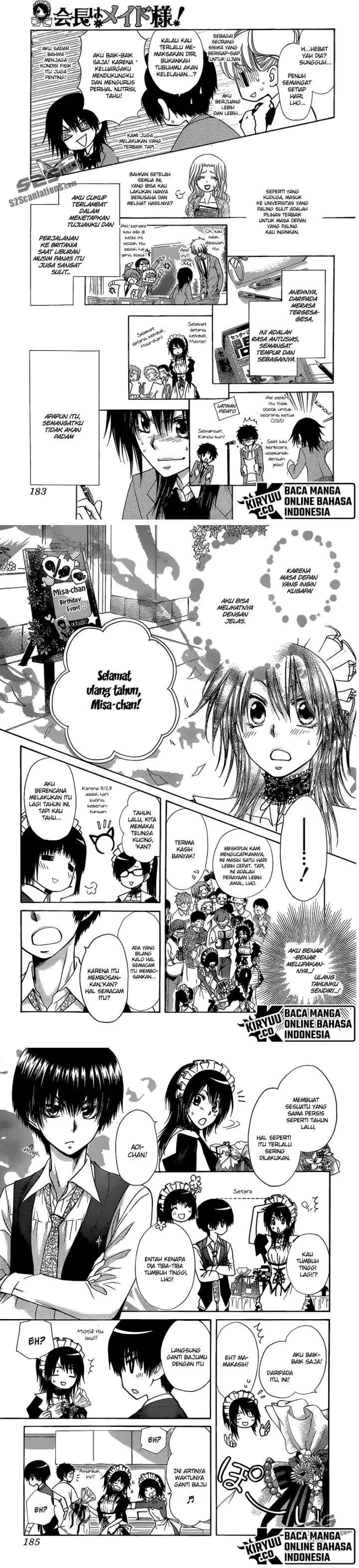 Kaichou Wa Maid Sama chapter 81 halaman 8