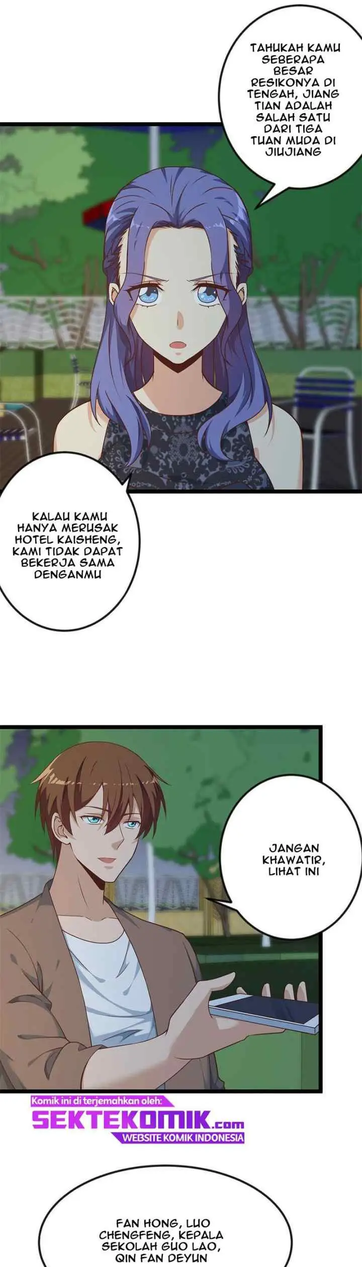 Cultivation Return on Campus chapter 170 halaman 8