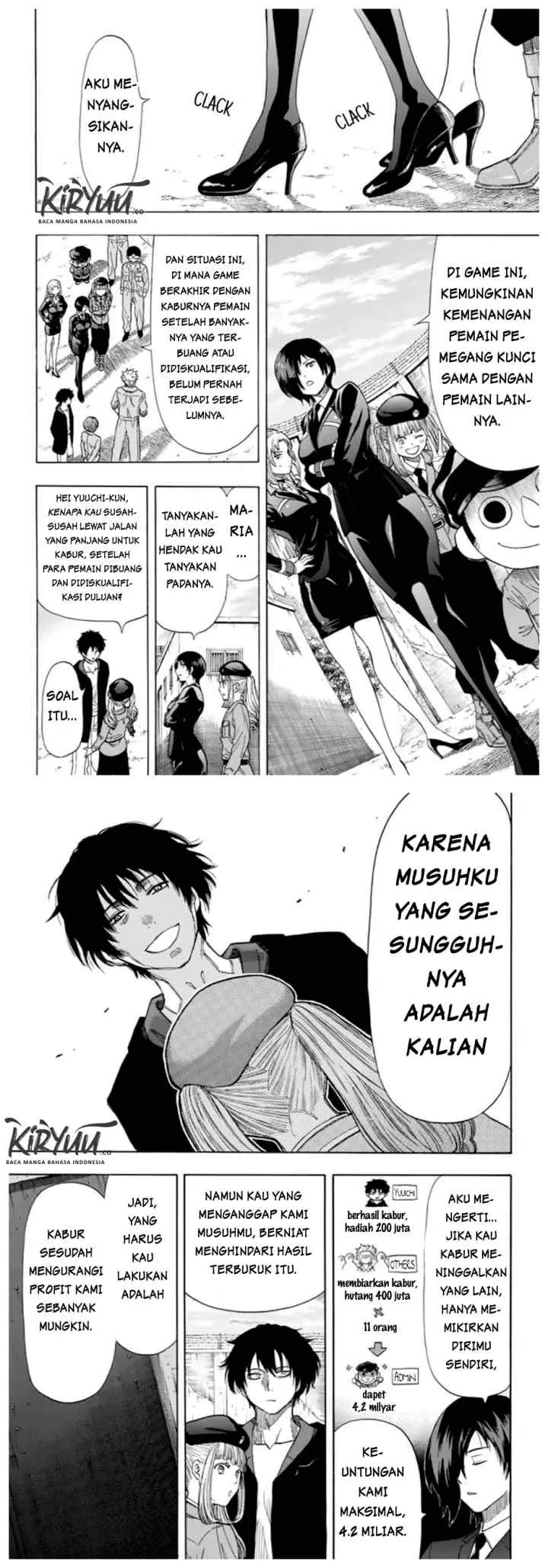 Tomodachi Game chapter 47 halaman 12