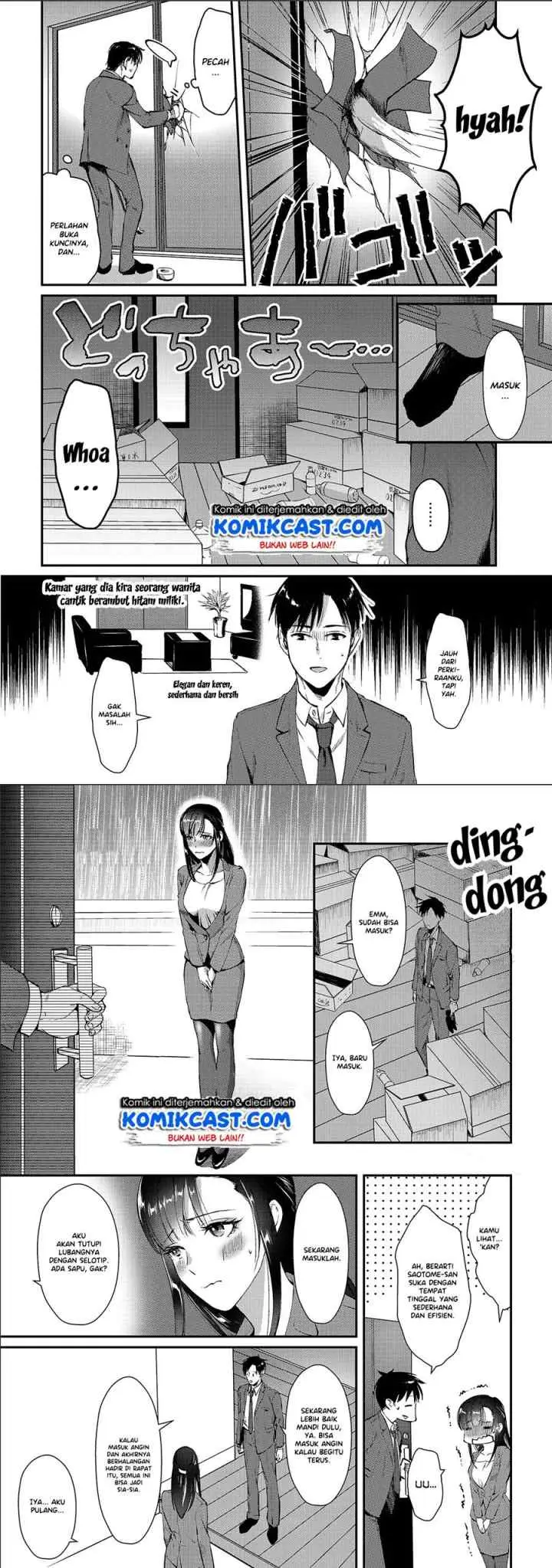 It's Fun Having a 300,000 yen a Month Job Welcoming Home an Onee-san Who Doesn't Find Meaning in a Job That Pays Her 500,000 yen a Month chapter 1 halaman 8