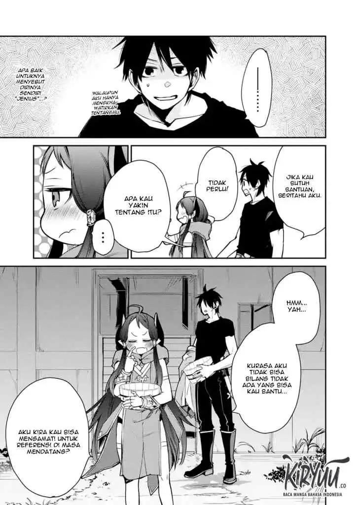 Saikyou no Madoshi. Hisa ni Ya wo Ukete Shimatta no de Inaka no Eihei ni Naru chapter 10.3 halaman 9