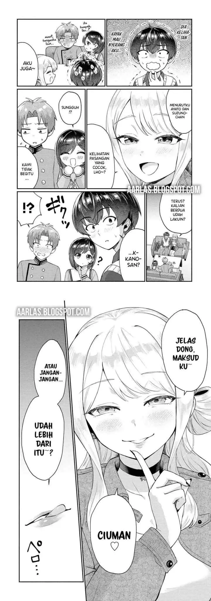 Douyara Ore wa Imadoki Gal na Toshiue Osananajimi kara Gekiomo Kanjou wo Mukerareteiru Rashii chapter 8 halaman 5