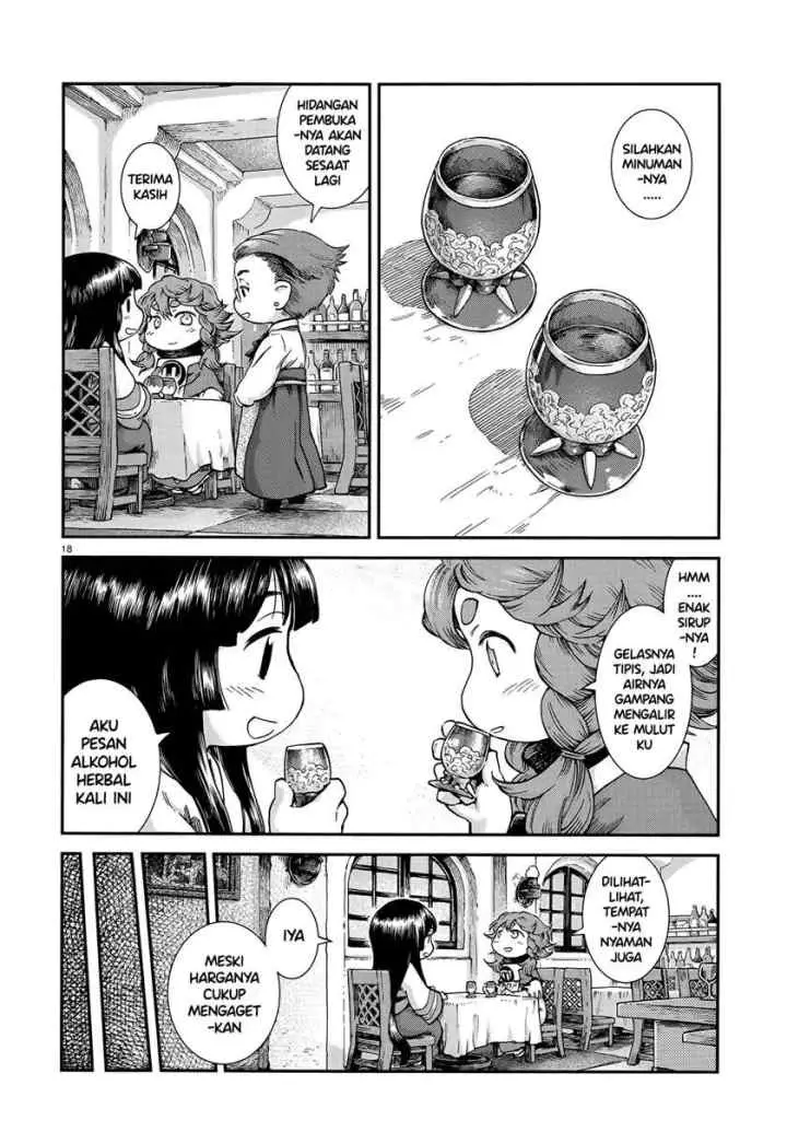 Hakumei to Mikochi chapter 55 halaman 18