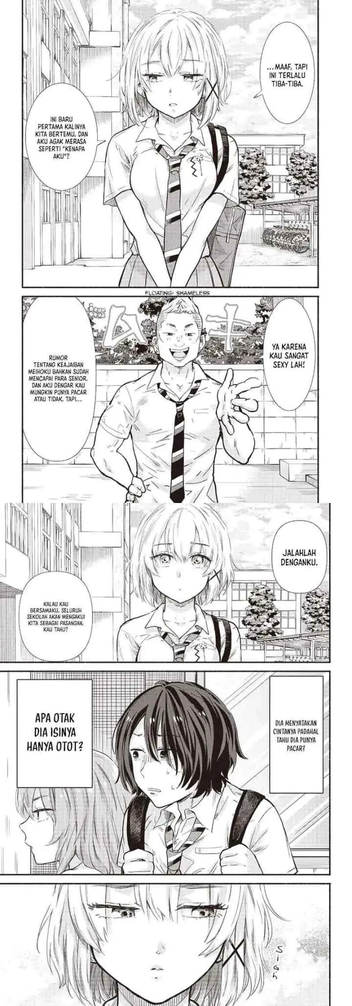 Nee, Mou Isso Tsukiacchau? Osananajimi no Bishoujo ni Tanomarete, Camo Kareshi Hajimemashita chapter 12 halaman 6