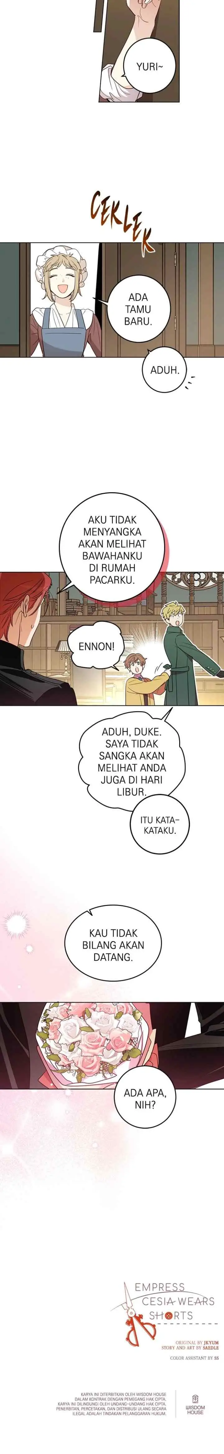 Queen Cecia's Shorts chapter 120 halaman 19