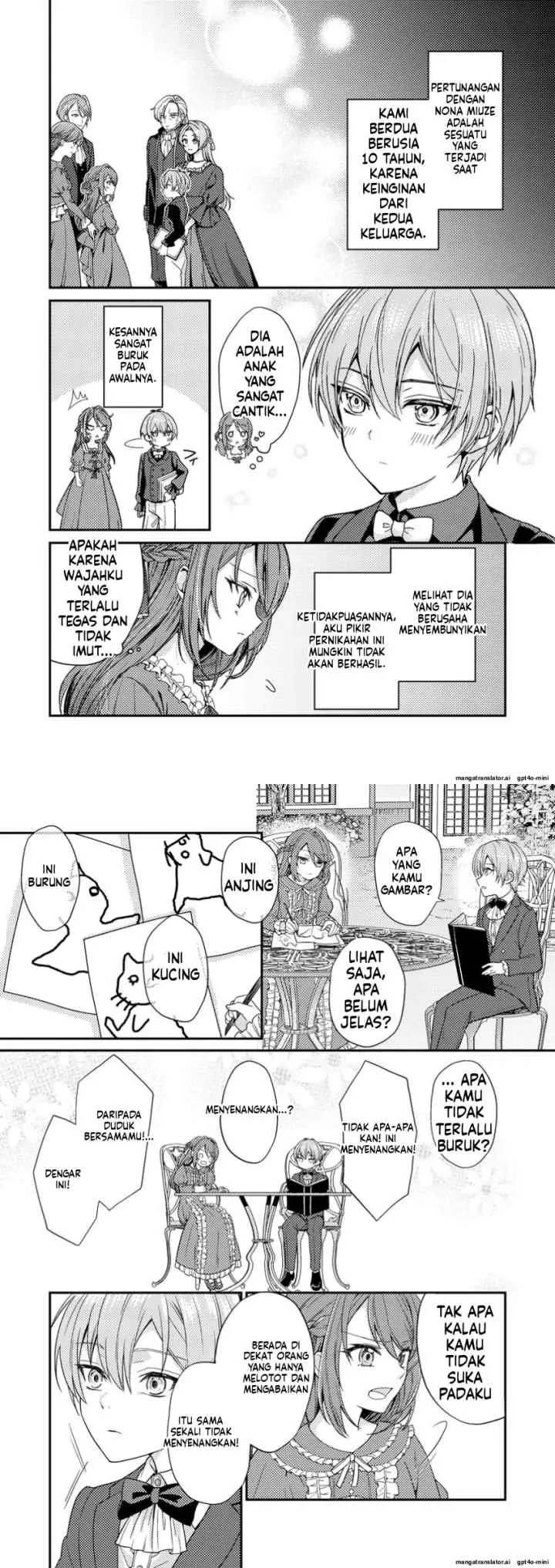 Heroine ga Kuru Mae ni Ninshin shimashita ~Tsunda Hazu no Akuyaku Reijou desuga, Douyara Chigau youdesu~ chapter 1 halaman 4
