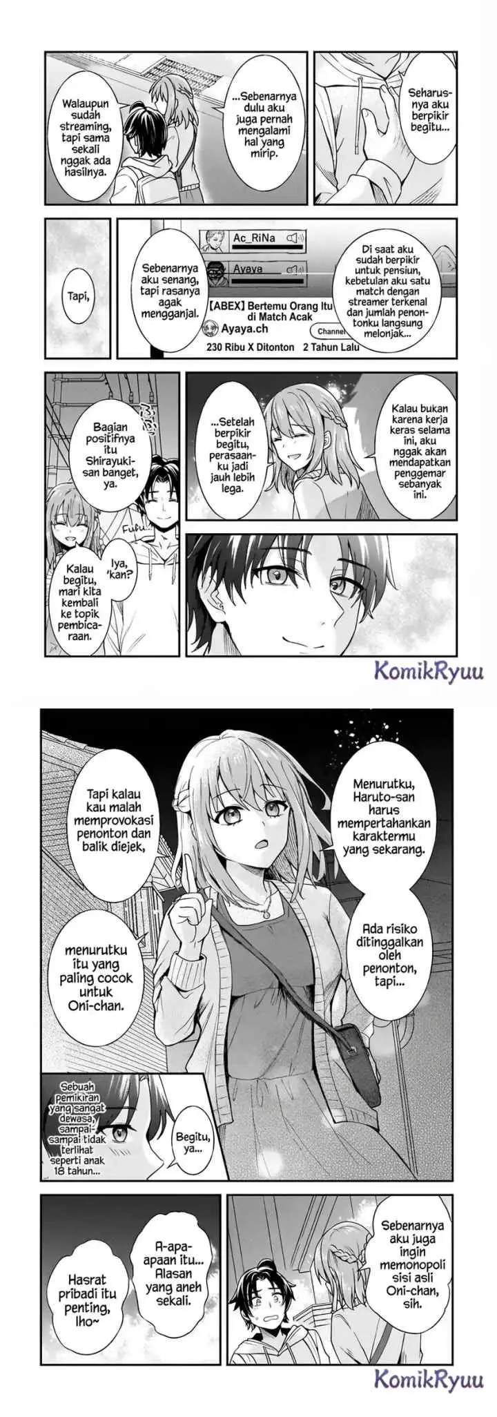Aori-kei Game Haishinsha (Hatachi), Haishin no Kiri Wasure ni Yori Ii Hito Baresuru chapter 7 halaman 14