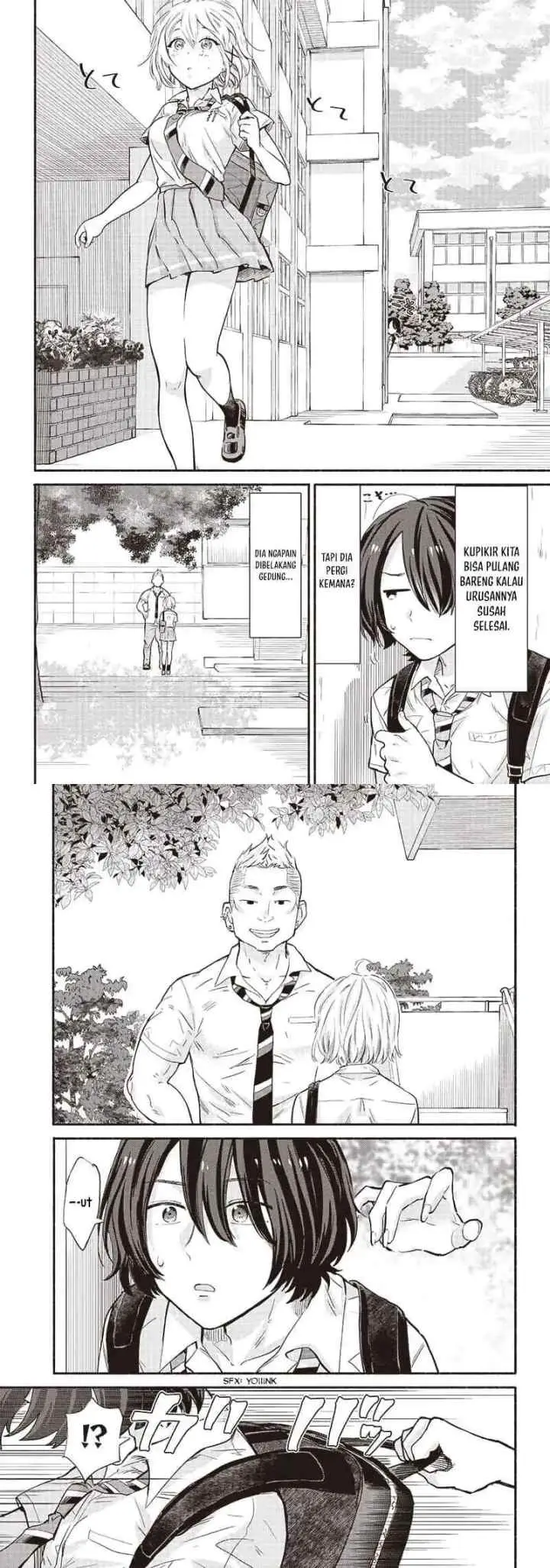 Nee, Mou Isso Tsukiacchau? Osananajimi no Bishoujo ni Tanomarete, Camo Kareshi Hajimemashita chapter 12 halaman 4
