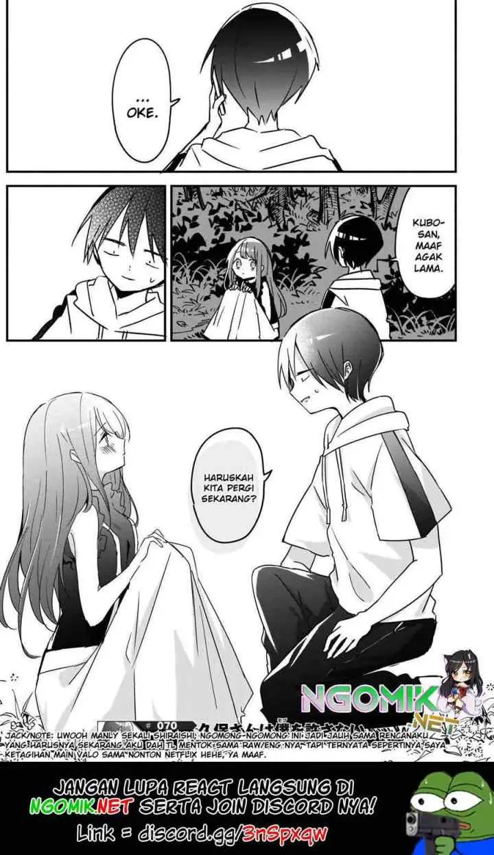 Kubo-san wa Boku (Mobu) wo Yurusanai chapter 70 halaman 12