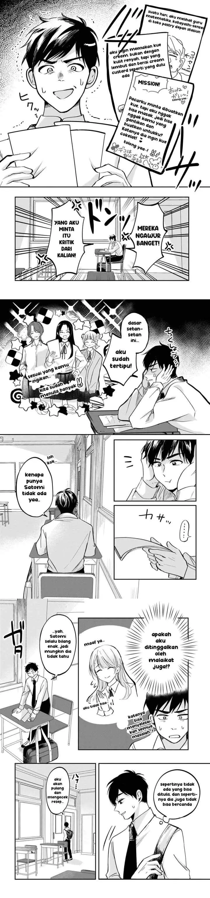 Aisare Tenshi na Classmate ga, Ore ni Dake Itazura ni Hohoemu chapter 1 halaman 5