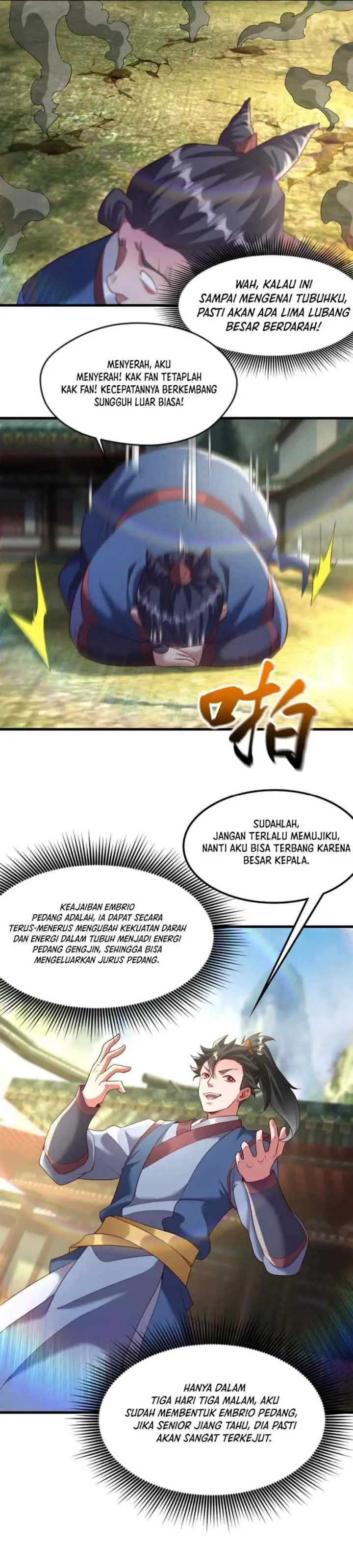 I Scared the Divine Lord as I handed over the Ancient Immortal Pill chapter 72 halaman 5