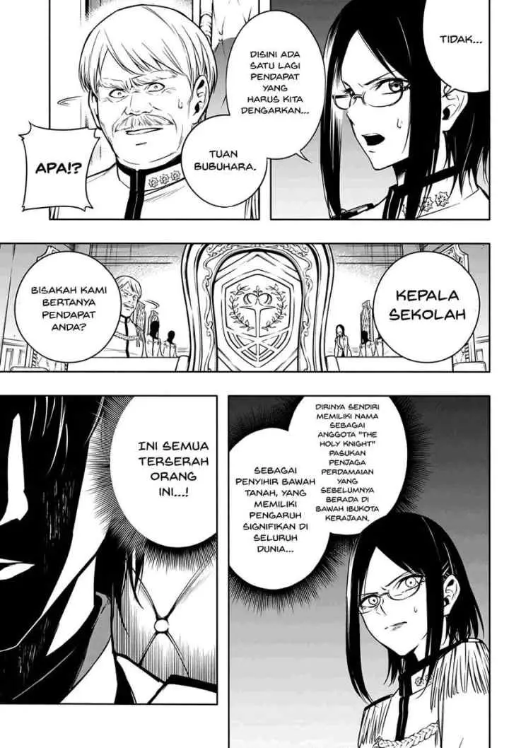 Ouritsu Mahou Gakuen no Saika Sei: Slum Agari no Saikyou Mahoushi, Kizoku darake no Gakuen de Musou suru chapter 9 halaman 6