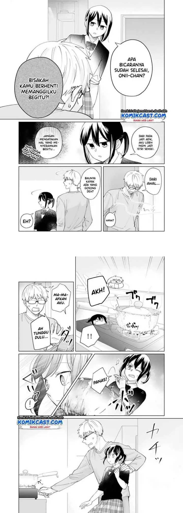 Oshieko Kara Nigerarenai chapter 4 halaman 9