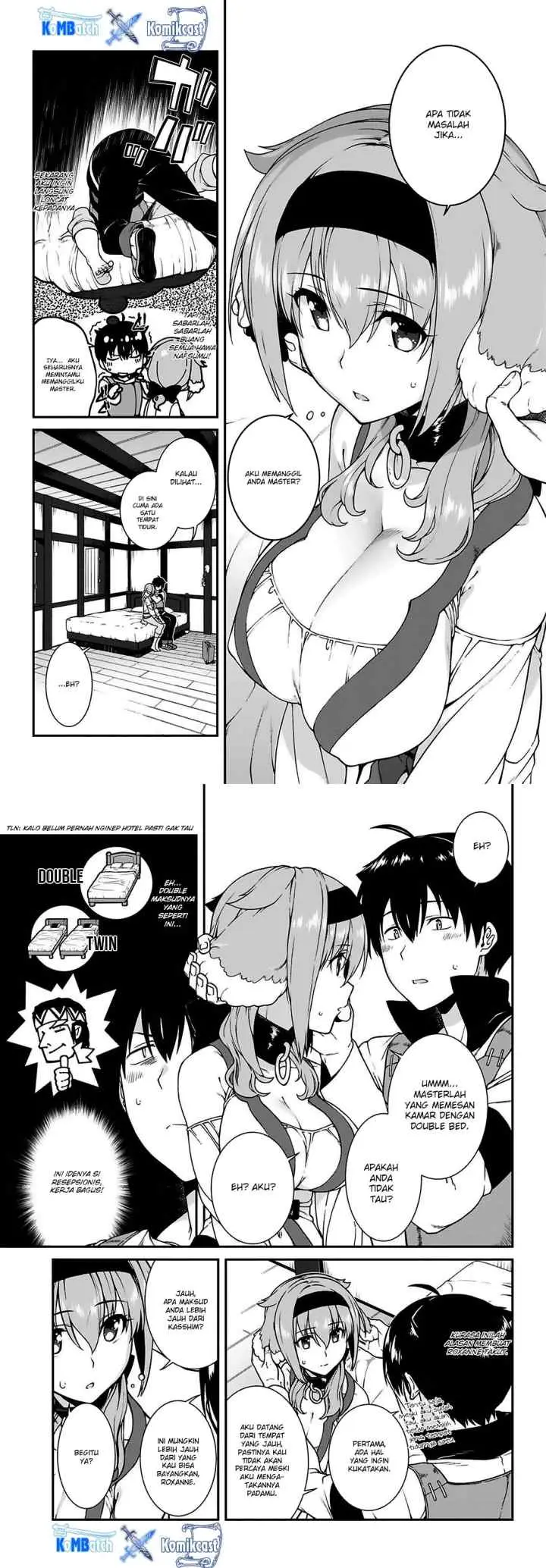 Isekai Meikyuu de Harem wo chapter 10 halaman 4