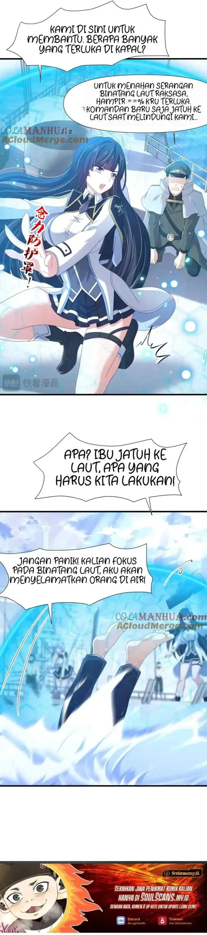 After Merging With the Goddess, I Am Invincible chapter 69 halaman 5