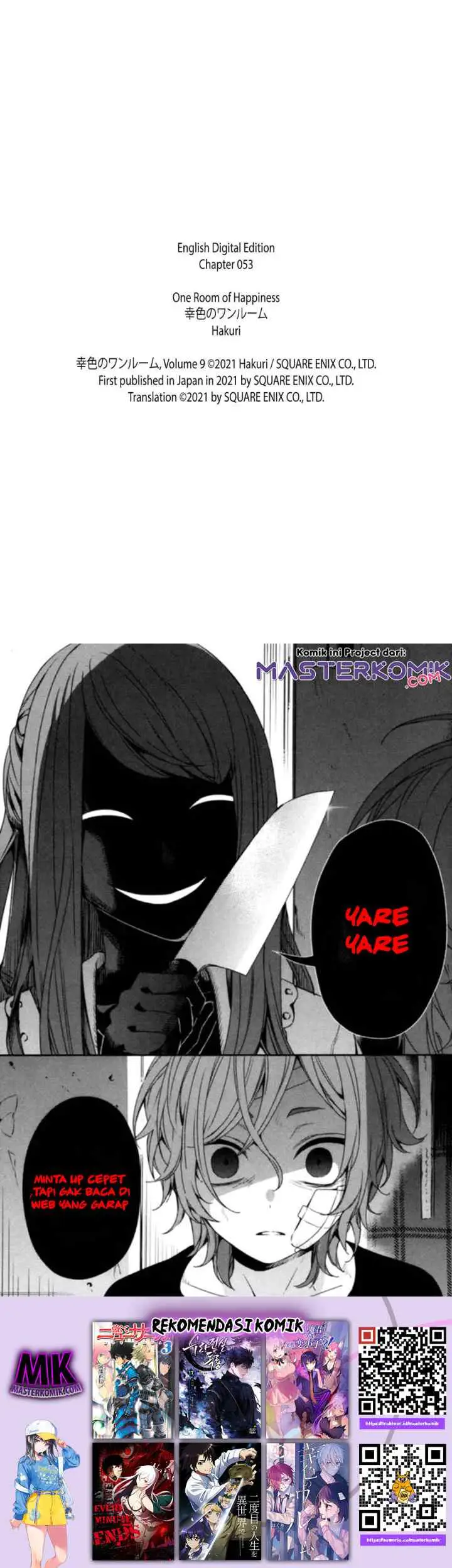 Sachi-iro no One Room chapter 53 halaman 15
