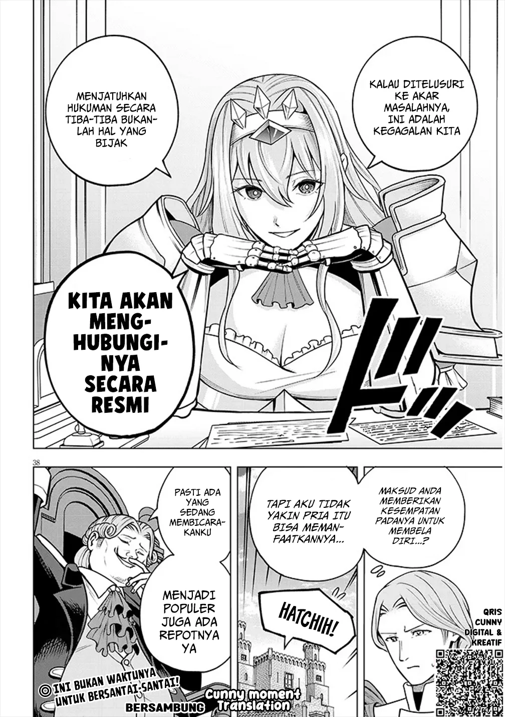 Eiyuu Onna Kishi ni Yuunou to Bareta Ore no Bijin Harem Kishidan: Gaikaku Hikume no Kijutsu Kishidan chapter 4 halaman 39
