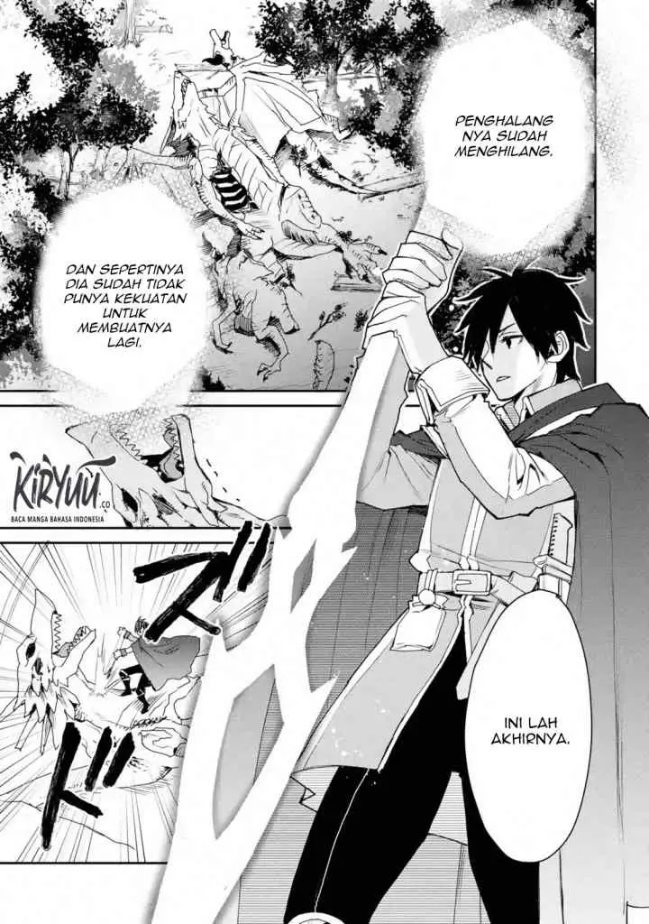 Saikyou no Madoshi. Hisa ni Ya wo Ukete Shimatta no de Inaka no Eihei ni Naru chapter 12.3 halaman 14