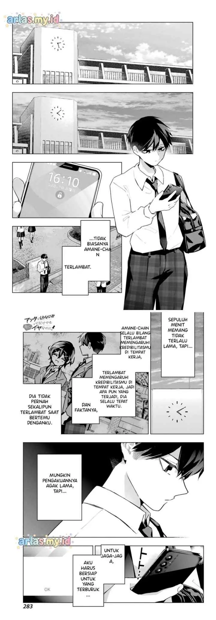 Anta to Osananajimitte dake demo Iyananoni! ~Zekkou kara Hajimaru S-kyuu Bishoujo to no Gakuen Nariagari Seikatsu~ chapter 12 halaman 14