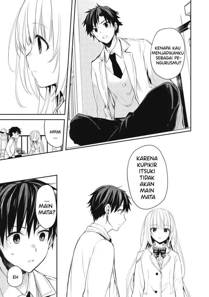 Saijo no Osewa ~Takane no Hana Darakena Meimon Kou de, Gakuin Ichi no Ojou-sama (Seikatsu Noryoku Kaimu) o Kagenagara Osewa suru Koto ni Narimashita~ chapter 4 halaman 18